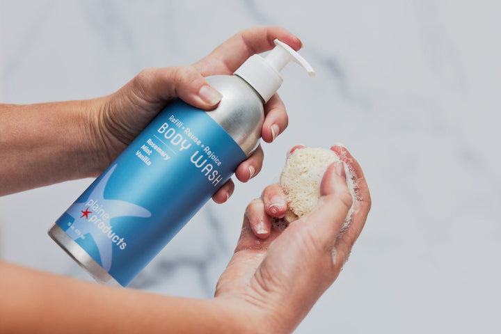 Plaine Products Rosemary Mint Vanilla / 16 oz / 16oz Pump (+$0.75) Body Wash