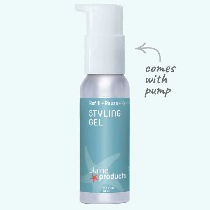 Plaine Products Sage / 2.5 oz / 2.5oz Pump Included Styling Gel