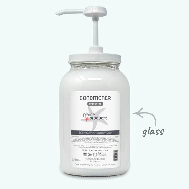 Plaine Products Unscented / 1 gal / Gallon Pump (+$15.00) Conditioner