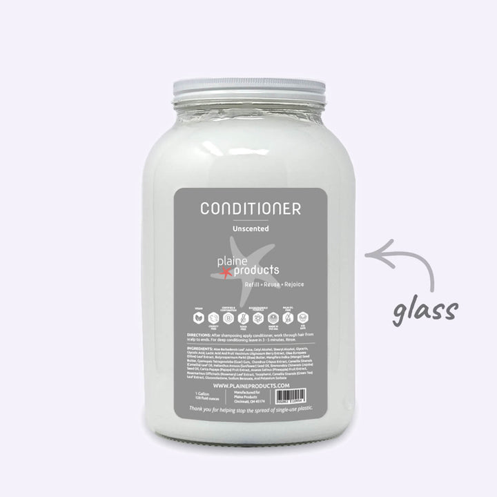 Plaine Products Unscented / 1 gal / No Pump (Refill) Conditioner