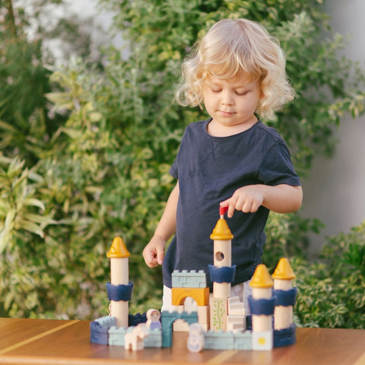 PlanToys USA Castle Blocks