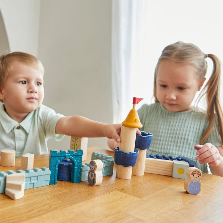 PlanToys USA Castle Blocks