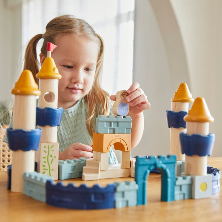 PlanToys USA Castle Blocks