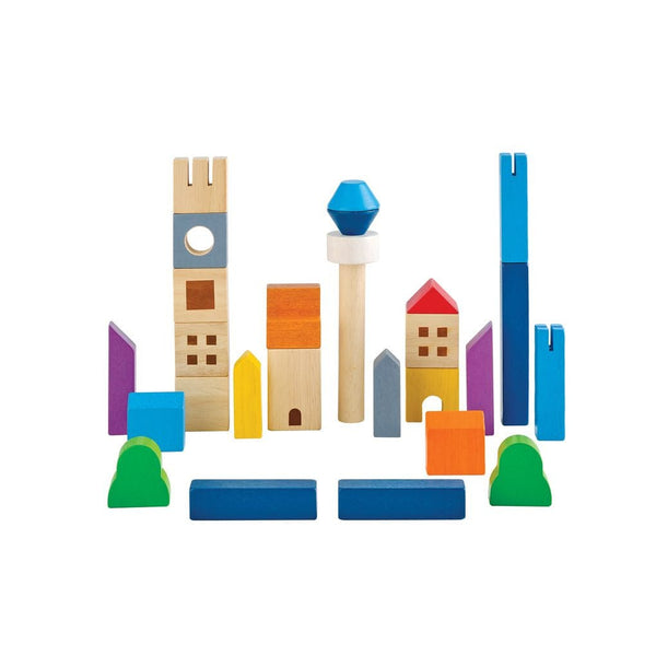 PlanToys USA Cityscape Blocks