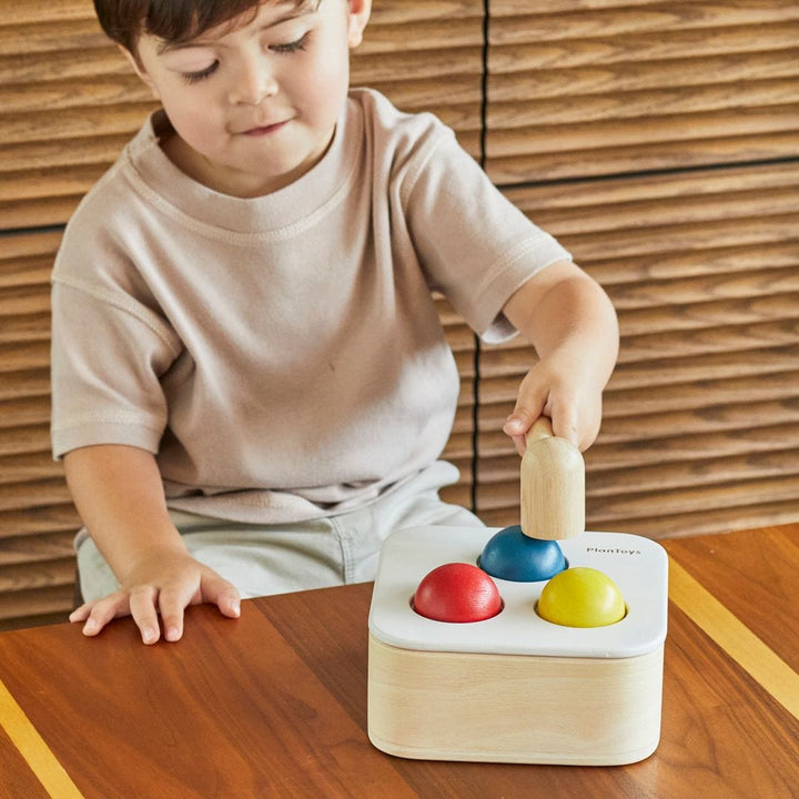 PlanToys USA Punch & Drop Bin