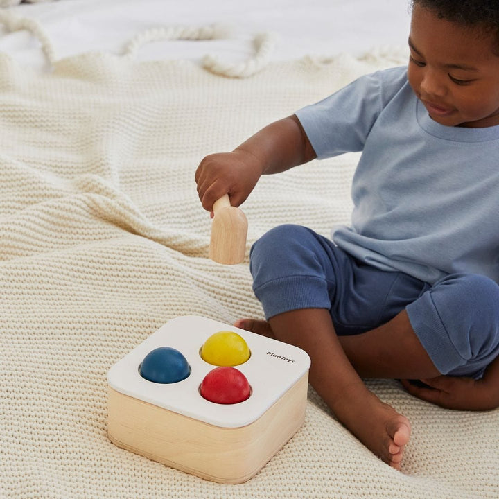 PlanToys USA Punch & Drop Bin