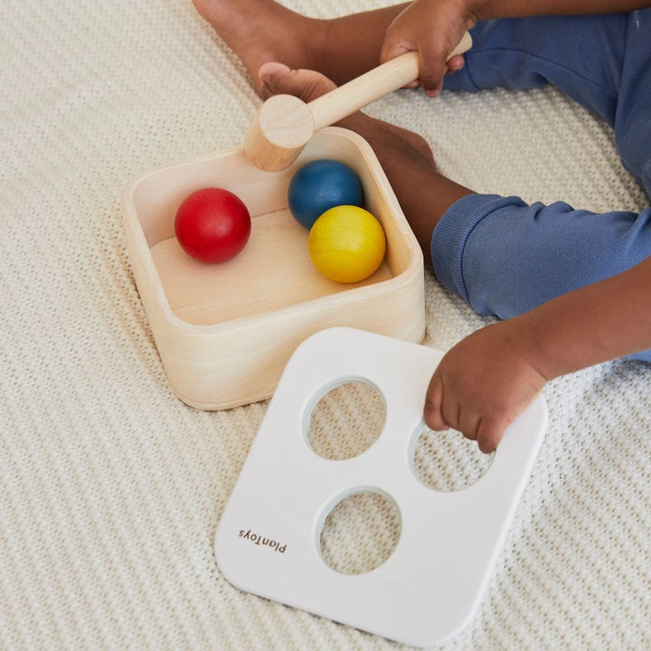 PlanToys USA Punch & Drop Bin