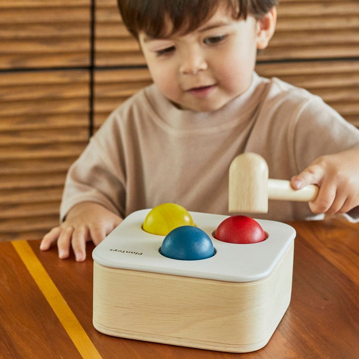 PlanToys USA Punch & Drop Bin