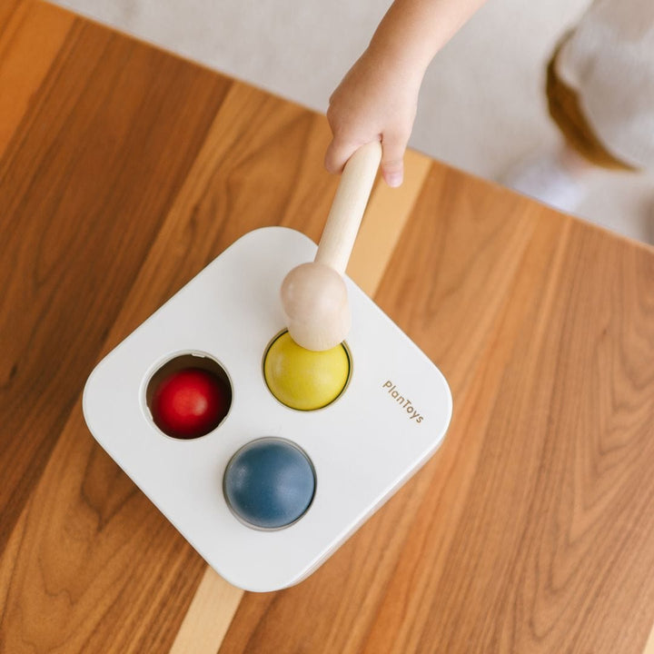 PlanToys USA Punch & Drop Bin