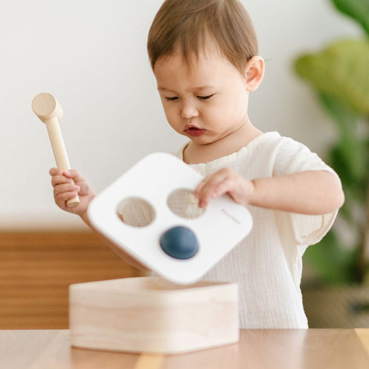 PlanToys USA Punch & Drop Bin