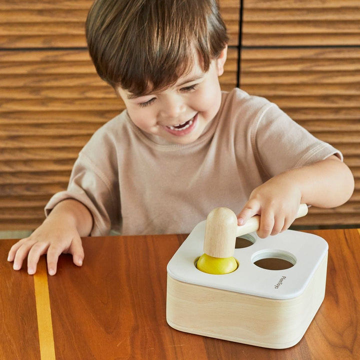 PlanToys USA Punch & Drop Bin