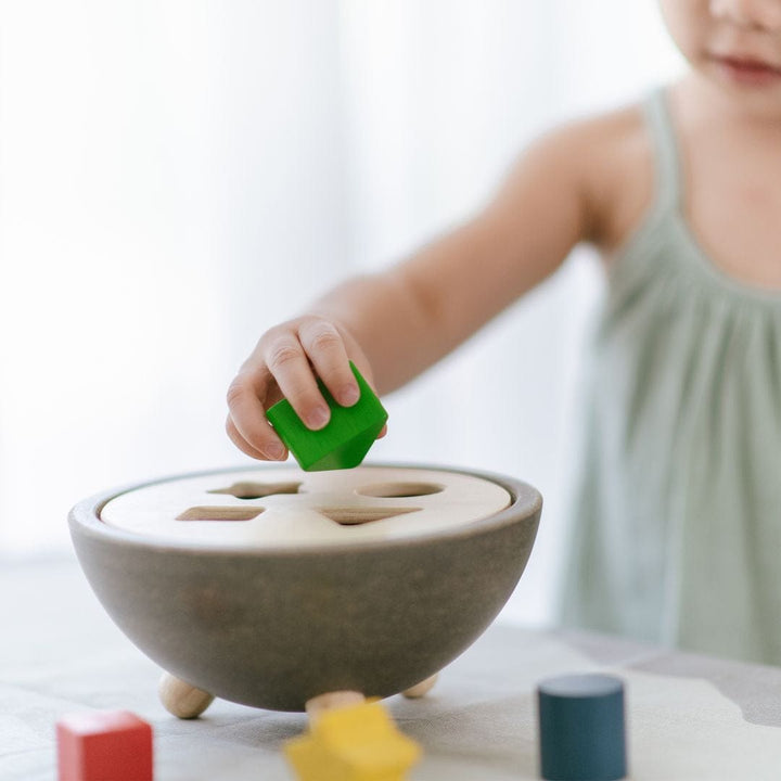PlanToys USA Shape Sorting Bowl
