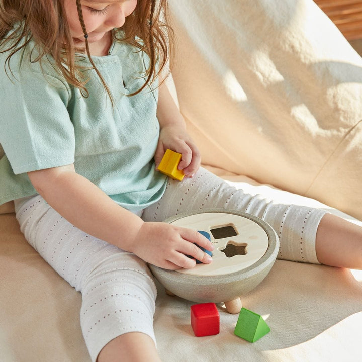 PlanToys USA Shape Sorting Bowl