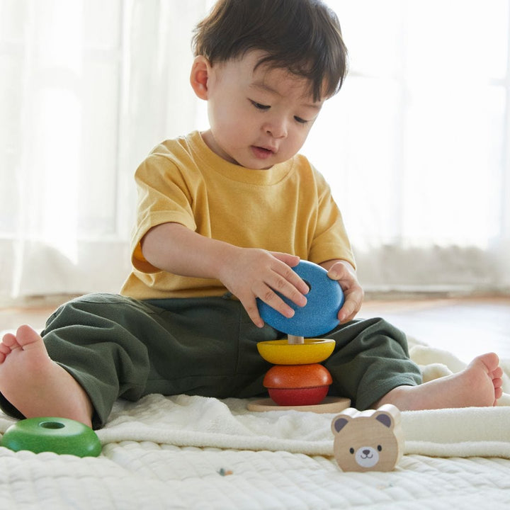 PlanToys USA Stacking Ring - Bear