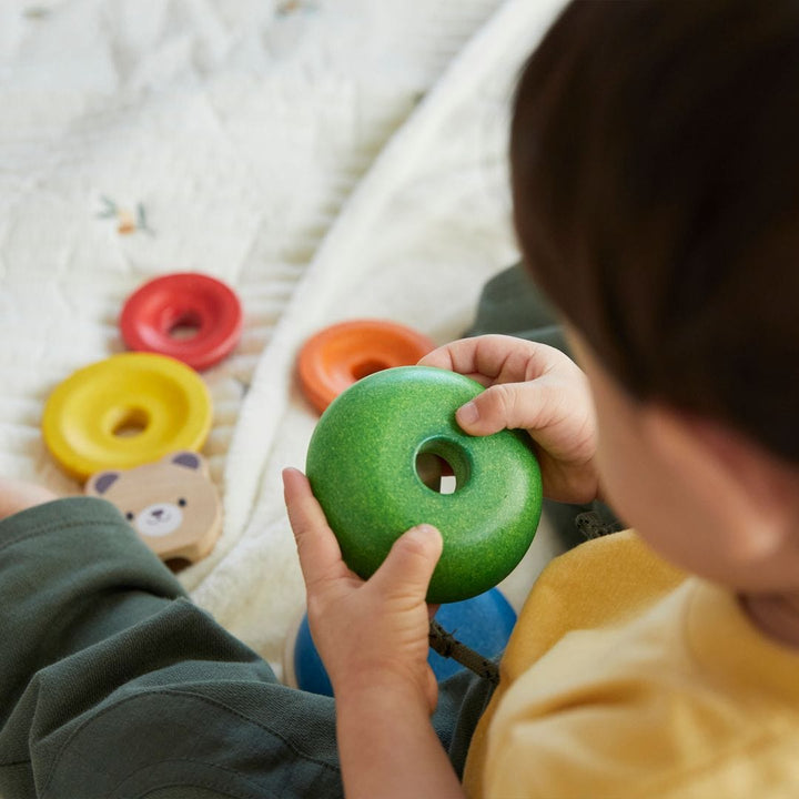 PlanToys USA Stacking Ring - Bear