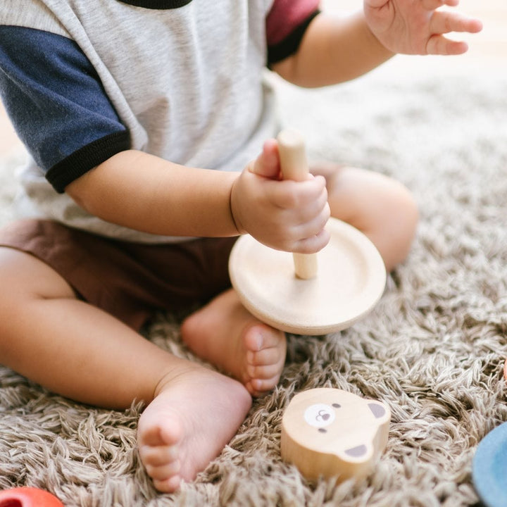 PlanToys USA Stacking Ring - Bear
