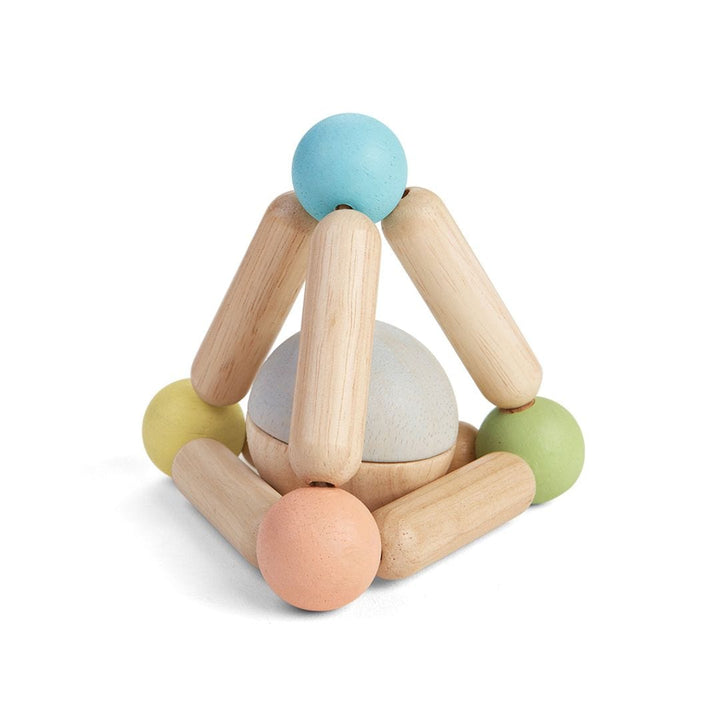 PlanToys USA Triangle Clutching Toy - Pastel
