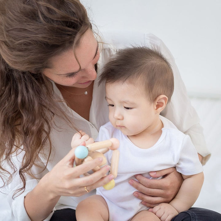 PlanToys USA Triangle Clutching Toy - Pastel