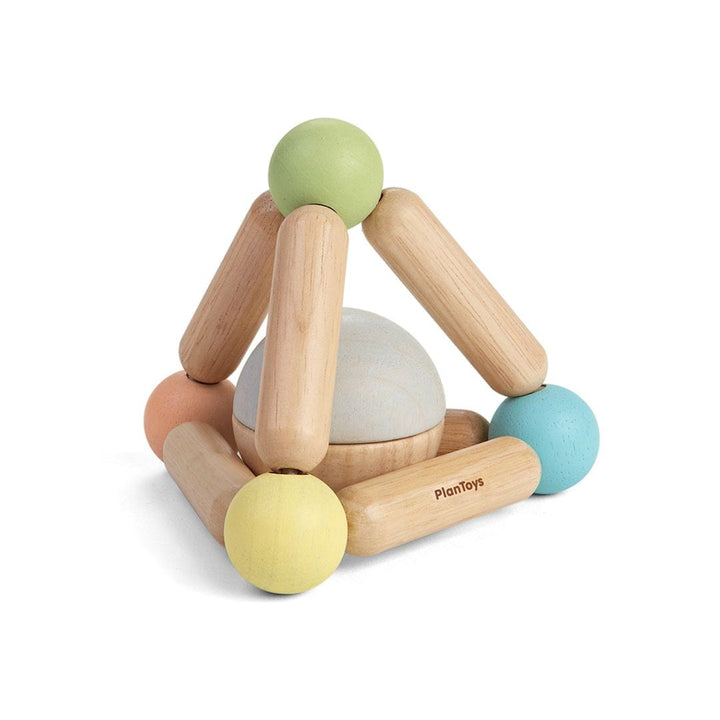 PlanToys USA Triangle Clutching Toy - Pastel