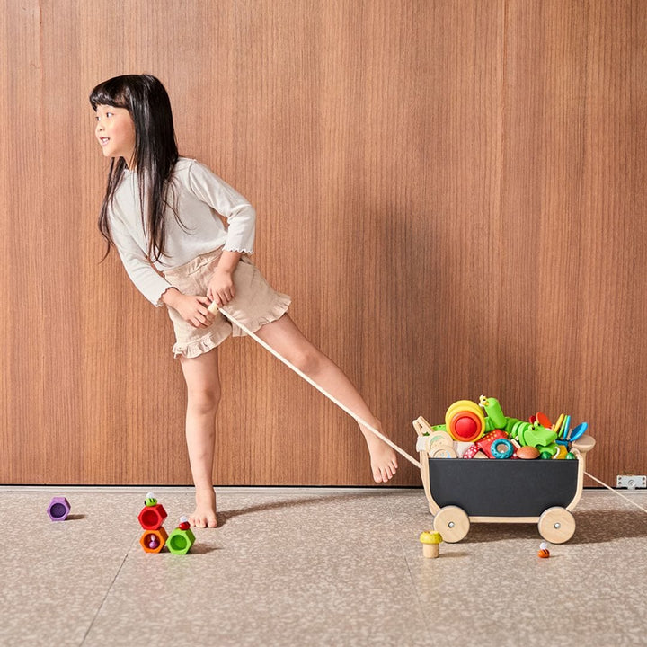 PlanToys USA Wagon - Black