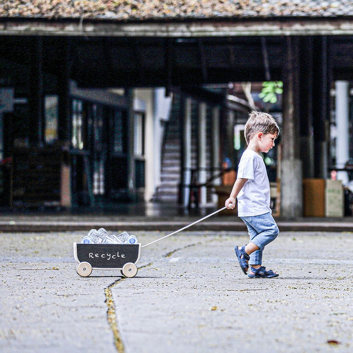 PlanToys USA Wagon - Black