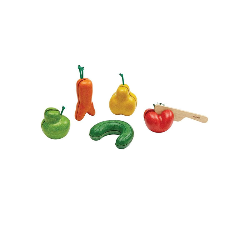 PlanToys USA Wonky Fruit & Vegetables