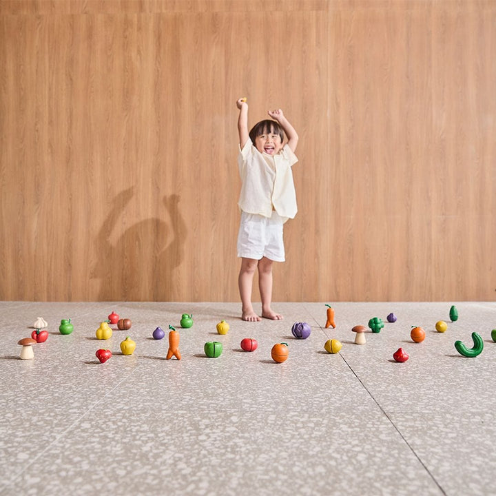 PlanToys USA Wonky Fruit & Vegetables