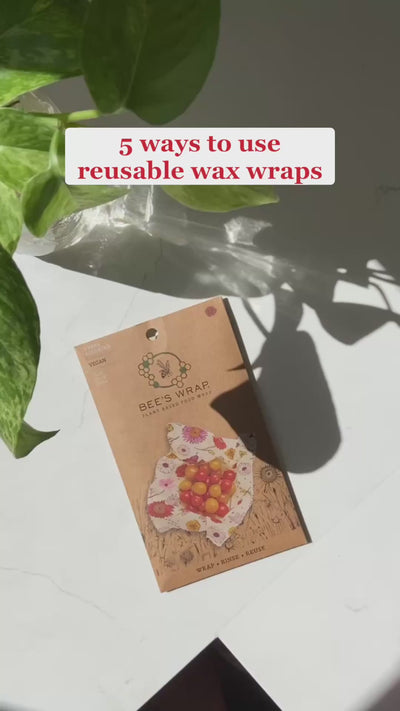 Five ways to use a reusable beeswax wrap