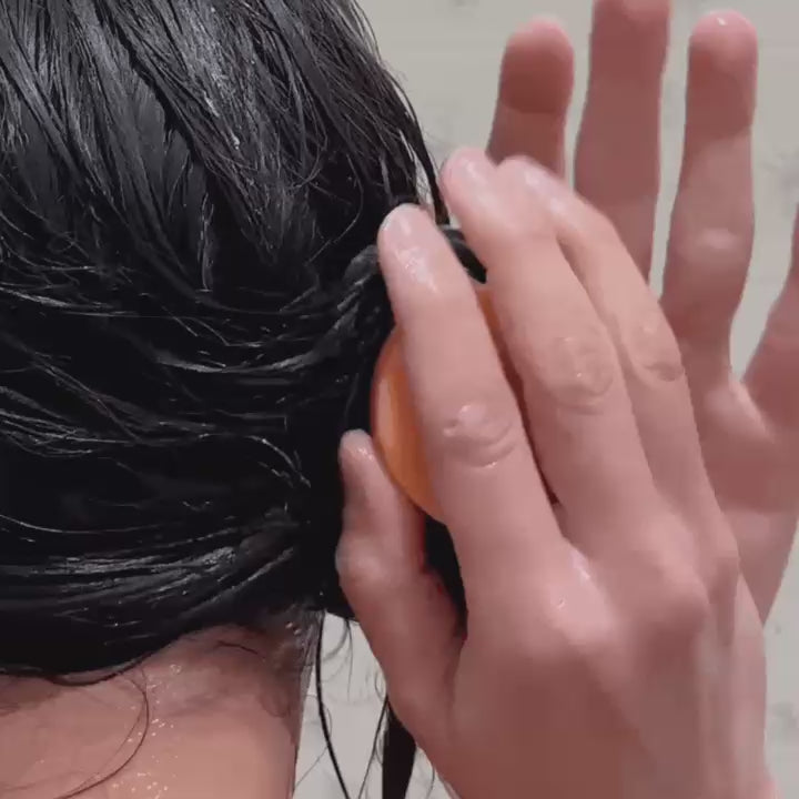 Conditioner bar: massage in and leave for a few minutes