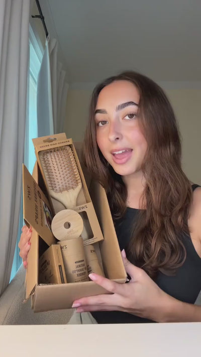 All Natural Lip Balm, creator ASMR unboxing