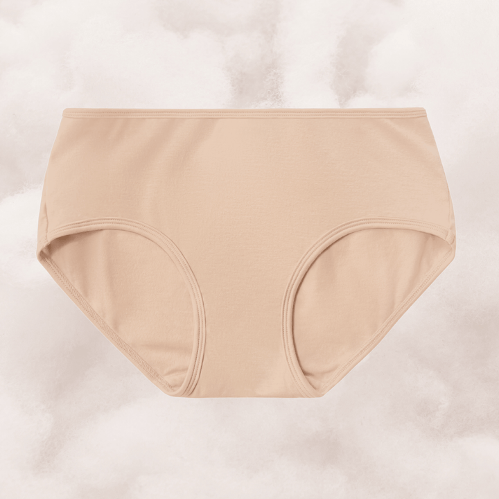PROCLAIM Ada Nude / S Organic Cotton Mid-Rise Brief