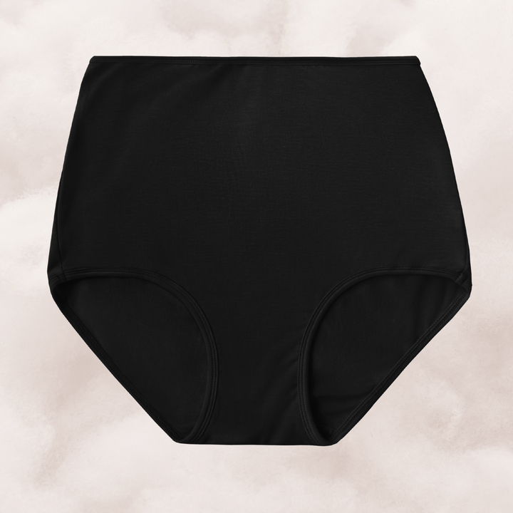 PROCLAIM Black / S Organic Cotton High-Rise Brief