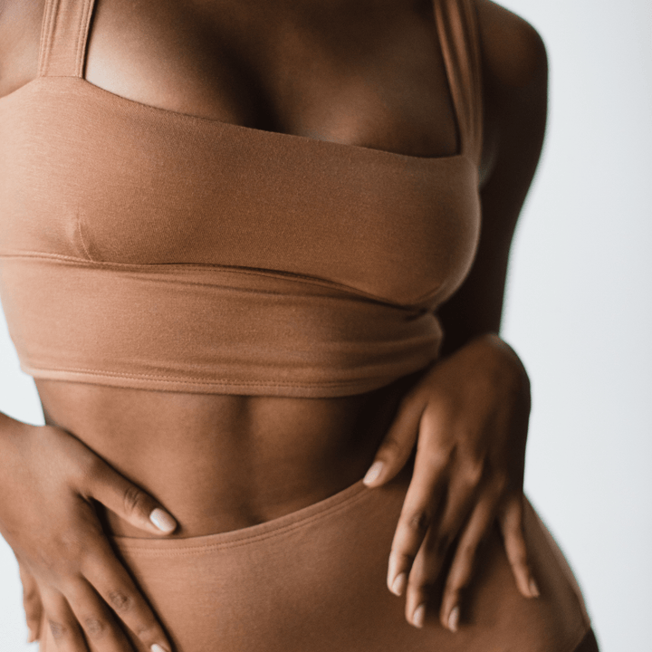 PROCLAIM Organic Cotton Square Neck Bralette