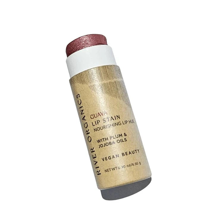 River Organics Guava Tinted Vegan Lip Balm