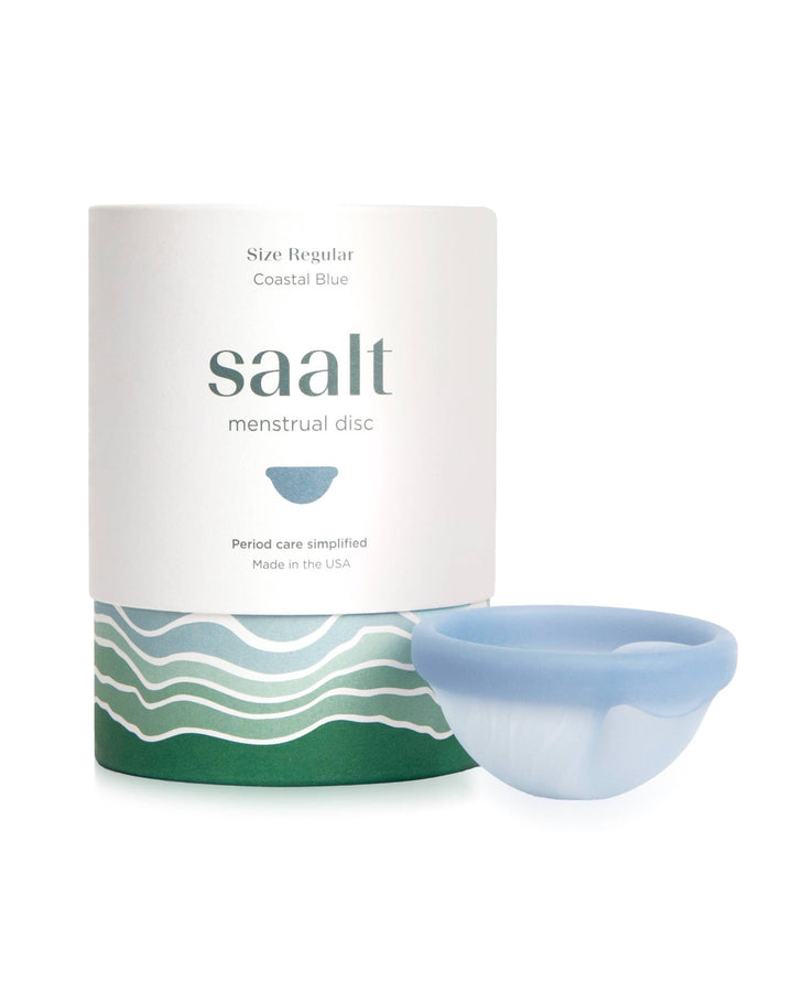 Saalt Coastal Blue (Regular) Saalt Menstrual Disc