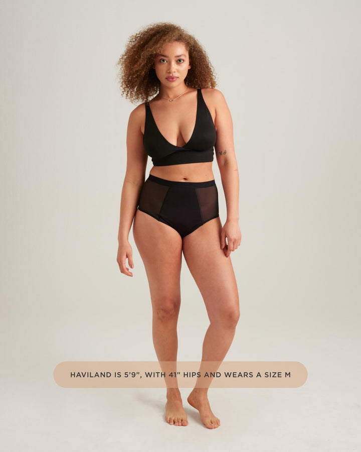 Saalt Leakproof French Cut High Waist Full Gusset