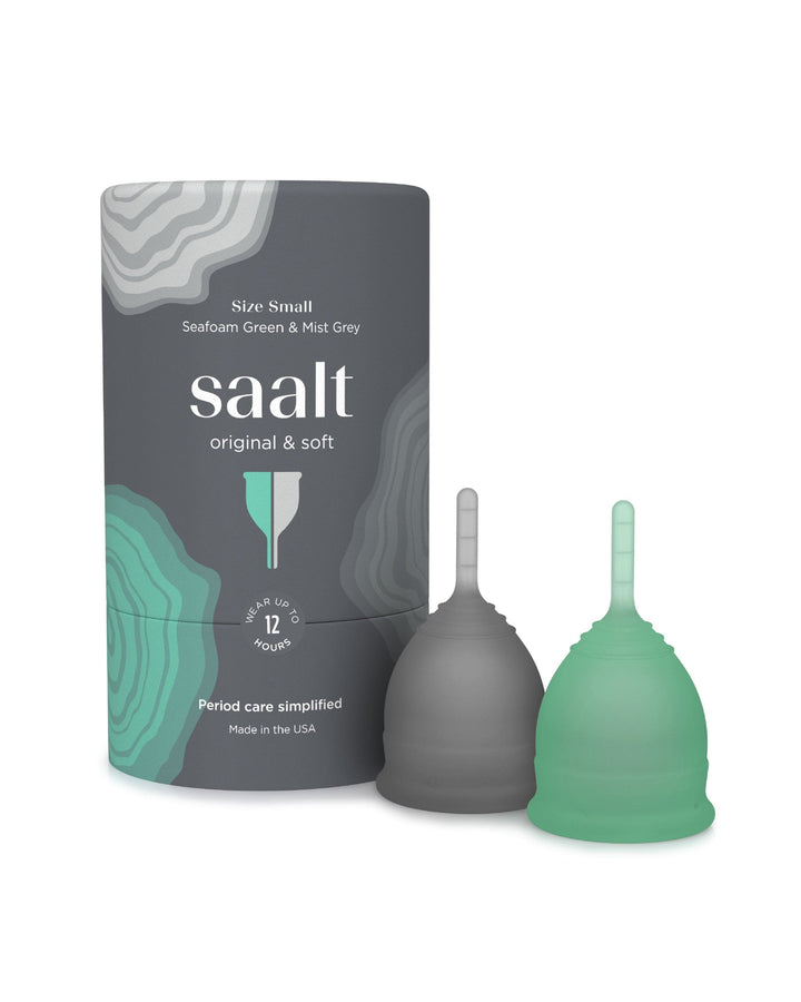 Saalt Small Saalt Twin Pack – Menstrual Cups (Original + Soft)