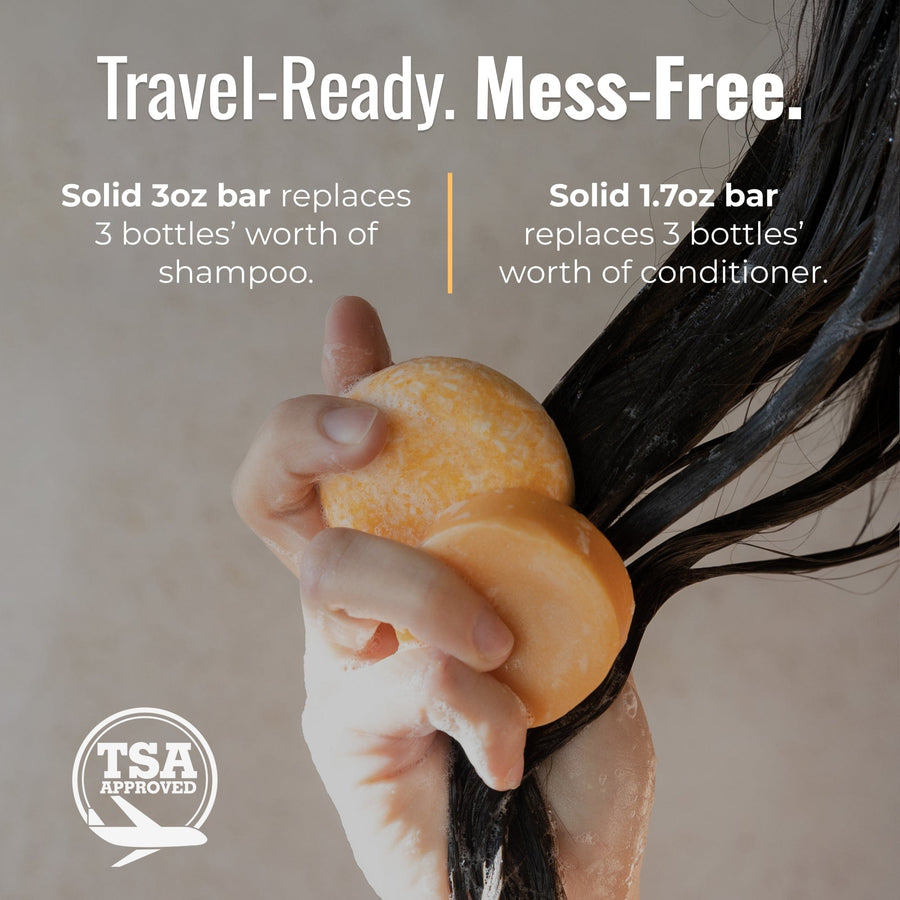 Shampoo & Conditioner Bar Duo - Sunshine