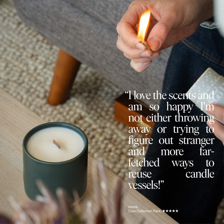 Siblings Clove, Lavender, Cedarwood Candle Refill