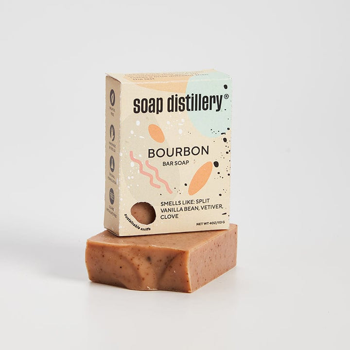 Soap Distillery BOURBON Soap Distillery, Natural Soap Bar, 4oz