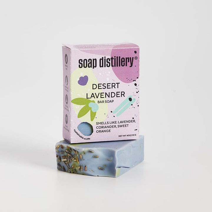 Soap Distillery DESERT LAVENDER Soap Distillery, Natural Soap Bar, 4oz