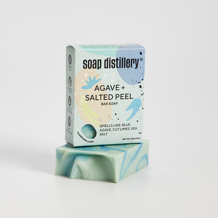 Soap Distillery Giftable (With Box) Agave + Salted Peel Bar Soap