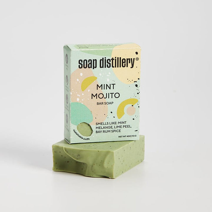 Soap Distillery MINT MOJITO Soap Distillery, Natural Soap Bar, 4oz