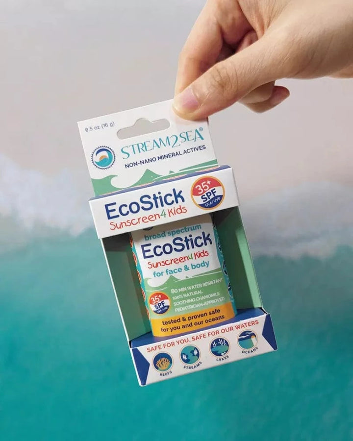 Stream2Sea EcoStick Sunscreen For Kids (w/ Eco-Safe Zinc™)
