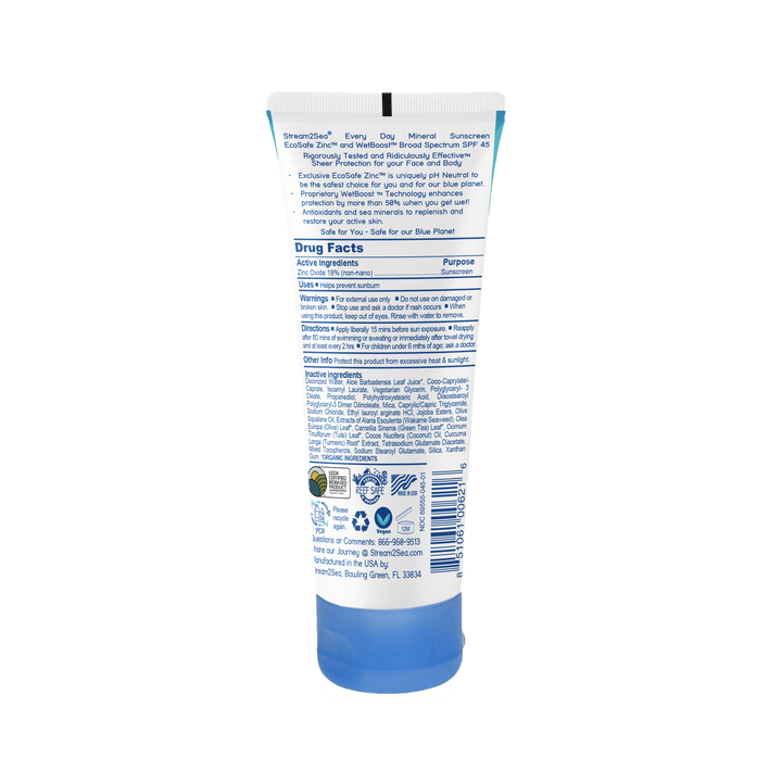 Stream2Sea Every Day Active Mineral Sunscreen