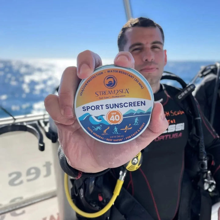 Stream2Sea SPF 40 Sport Sunscreen Zinc Balm