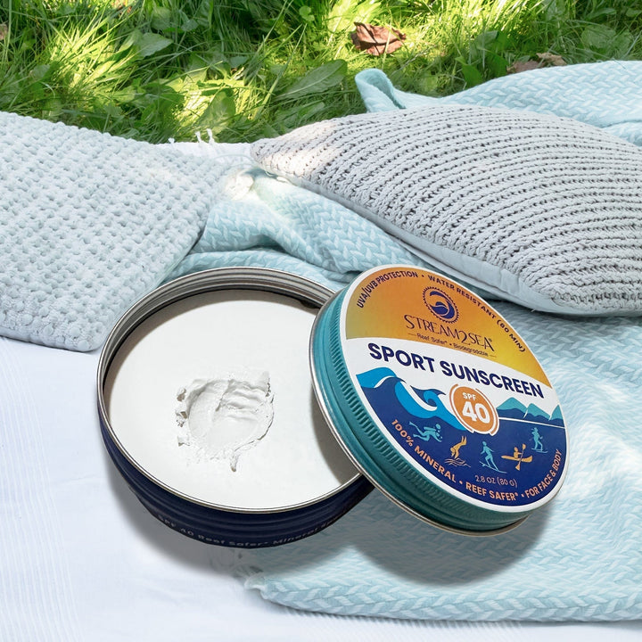 Stream2Sea SPF 40 Sport Sunscreen Zinc Balm