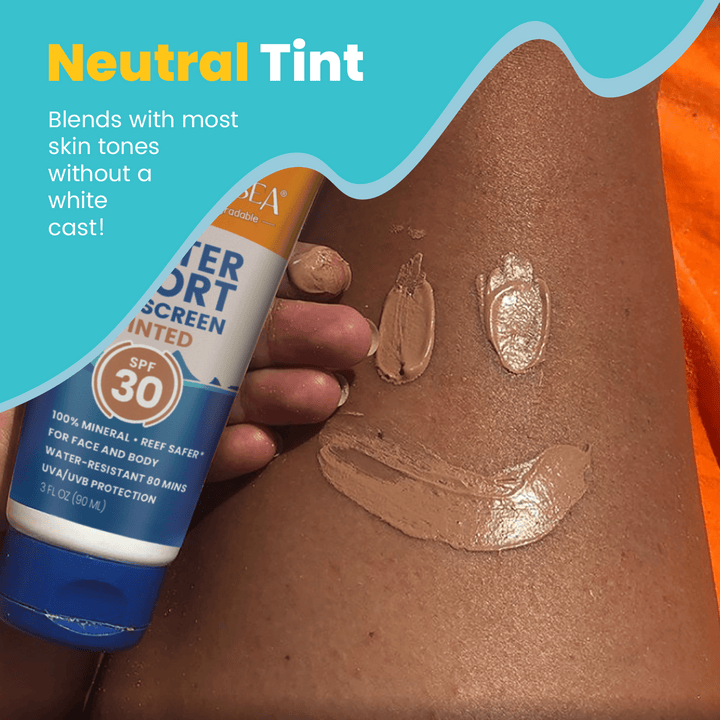 Stream2Sea Tinted Sunscreen for Face and Body Sport - SPF 20