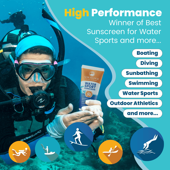 Stream2Sea Water Sport Sunscreen SPF 30