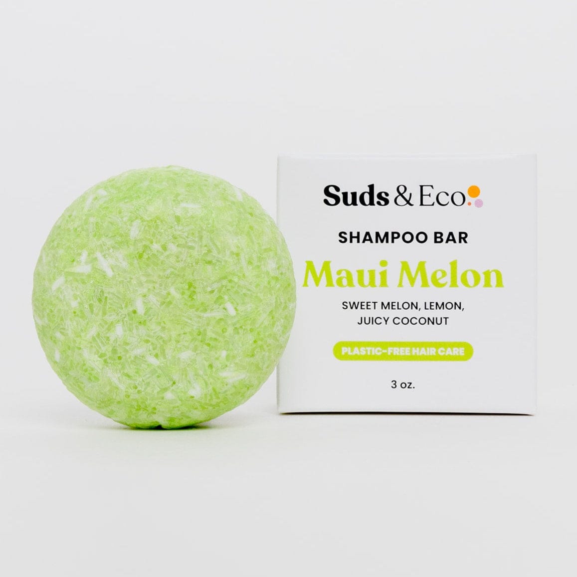 Suds & Eco Maui Melon Shampoo Bar